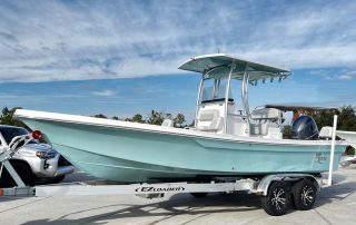 SHALLOW DRAFT BAY BOAT